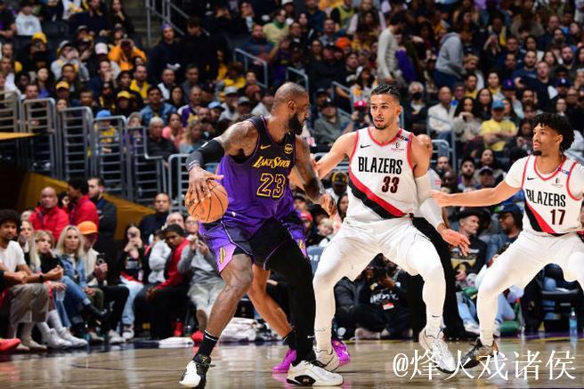 詹姆斯狂砍38分克里斯蒂添28分 湖人战胜开拓者